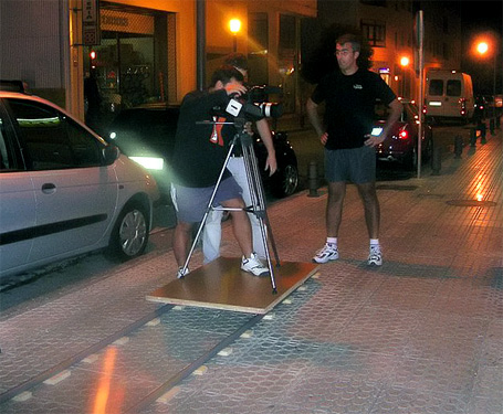 cortometraje: dolly cam