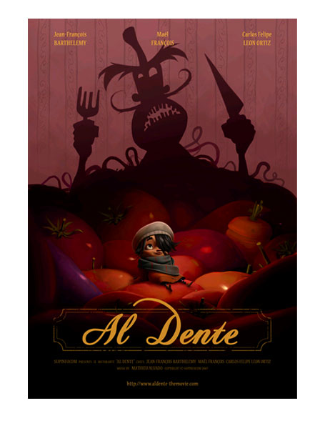 Cortometraje, creación digital: Al Dente
