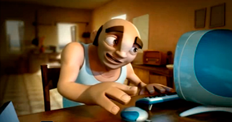 Cortometraje de animación: This Side Up