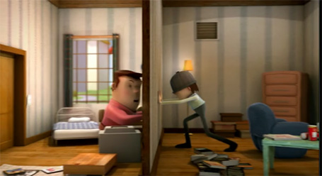 Cortometraje, animación: ROOM by Leonarce Tan 