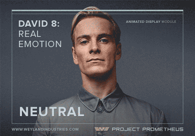 David 8: Un androide capaz de mostrar emociones. David 8: Un androide capaz de mostrar emociones.